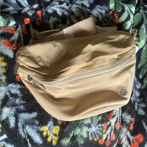 Beige Lululemon City Adventurer Belt Bag